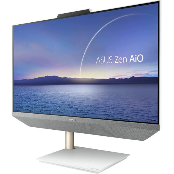 ASUS Zen AiO 24, 4 core Intel Core i5-10500T 10th Gen, All-in-One Desktop (8GB/512GB SSD/Windows 11/Office 2021/White/7 kg), A5401WRAT-WA003WS - Image 3