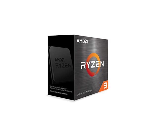 AMD 5000 Series Ryzen 9 5900X Desktop Processor 12 Cores 24 Threads 70 MB Cache 3.7 GHz up to 4.8 GHz Socket AM4 500 Series chipset (100-100000061WOF) - Image 2