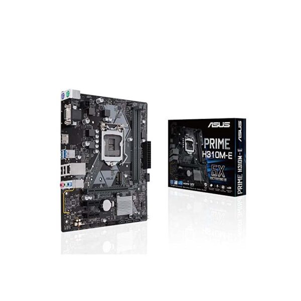 ASUS Prime H310M-E LGA1151 (300 Series) DDR4 HDMI VGA mATX Motherboard (PRIME H310M-E)