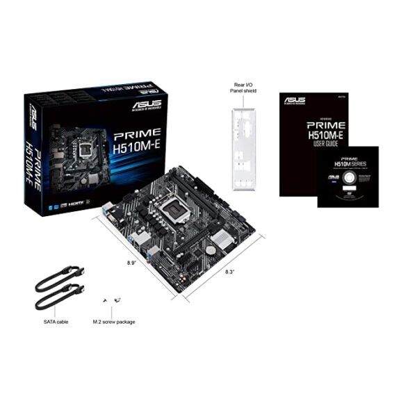 ASUS Prime H510M-Emicroatx Motherboard Lga1200 for 11Th & 10Th Gen Processor Ddr4 - Image 6