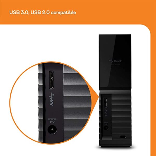 Western Digital WD 4TB My Book Desktop External Hard Disk Drive,Compatible with Windows&Mac, Portable HDD - Image 3