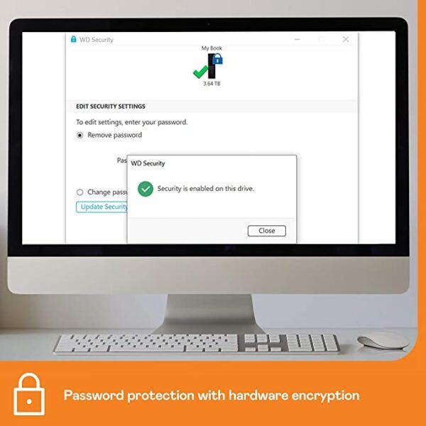 Western Digital WD 4TB My Book Desktop External Hard Disk Drive,Compatible with Windows&Mac, Portable HDD - Image 4