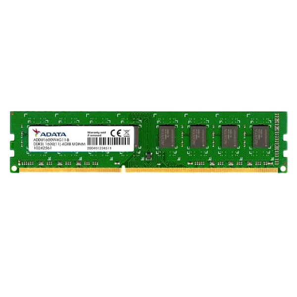 ADATA Premier 8GB DDR3 1600 Mhz PC3L 12800 Unbuffered-DIMM Desktop RAM Memory