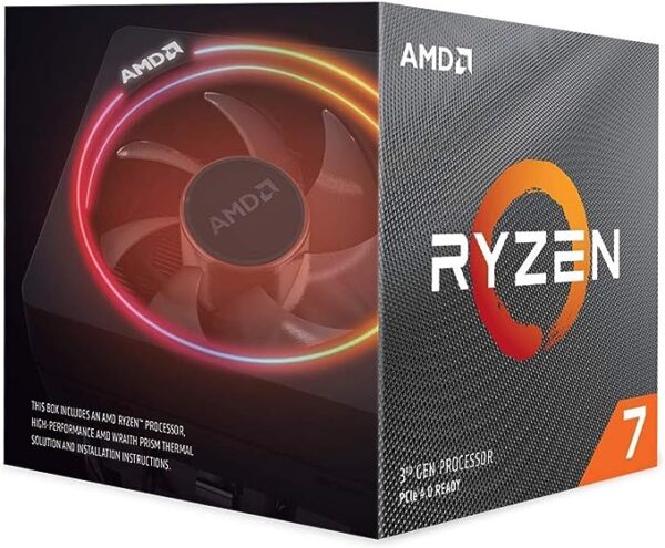 AMD Ryzen 7 3700X Desktop Processor 8 Core up to 4.4GHz 36MB Cache Socket AM4 (100-100000071BOX) (2)