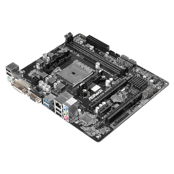 ASRock Micro ATX DDR3 1066 Motherboards FM2A68M-DG3+ - Image 2