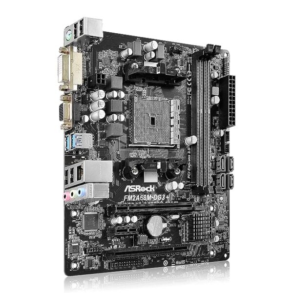 ASRock Micro ATX DDR3 1066 Motherboards FM2A68M-DG3+ - Image 3