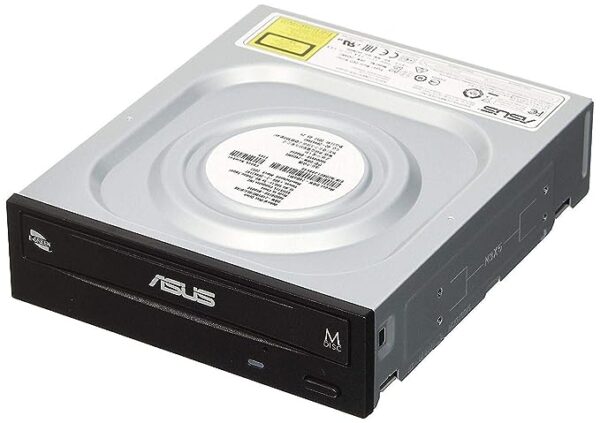 ASUS DRW-24D5MT (Black) Internal 24X DVD Burner with M-DISC Support for Lifetime Data Backup - Image 2