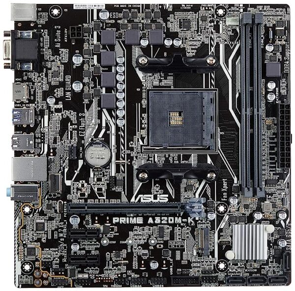 ASUS Prime A320M-K Am4 Uatx Motherboard with Led Lighting Ddr4 32Gb/S M.2 Hdmi Sata 6Gb/S USB 3.0 - Image 7