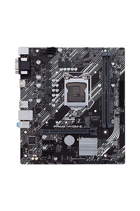 ASUS Prime H410M-E LGA1200 (Intel 10th Gen) Micro-ATX Motherboard (M.2 ...