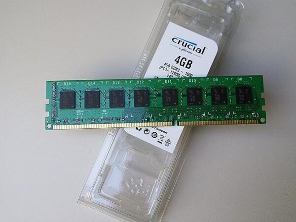 Crucial 4GB CT51264BA160B 240-pin DIMM DDR3 PC3-12800 Memory Module - Image 2