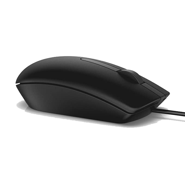 Dell MS116 1000Dpi USB Wired Optical Mouse, Led Tracking, Scrolling Wheel, Plug and Play.