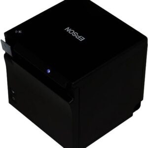 Epson TM-M30II Thermal Wireless Dongle Required POS Receipt Printer - Bluetooth and Ethernet Connectivity - Thermal line Printing Technology, 250 mmsec Print Speed, 203 dpi, Auto-Cutter, Monochrome