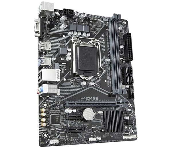 GIGABYTE H410M S2 MicroATX Gaming Motherboard LGA 1200 DDR4 DIMM - Image 4