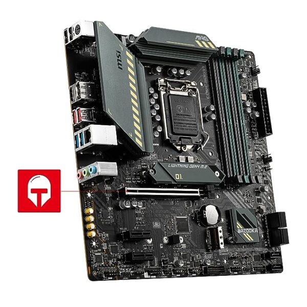 MSI MAG B560M Bazooka Micro-ATX Gaming Motherboard (10th11th Gen Intel Core, LGA 1200 Socket, DDR4, 5066+ MHz, 2 x M.2 Slots, USB 3.2 Gen 2, 2.5G LAN, DPHDMI) - Image 4