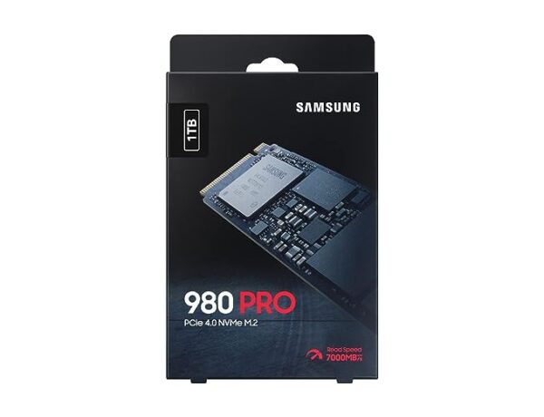 Samsung 980 PRO 1TB PCIe 4.0 NVME M.2 SSD (MZ-V8P1T0BW) - Image 5