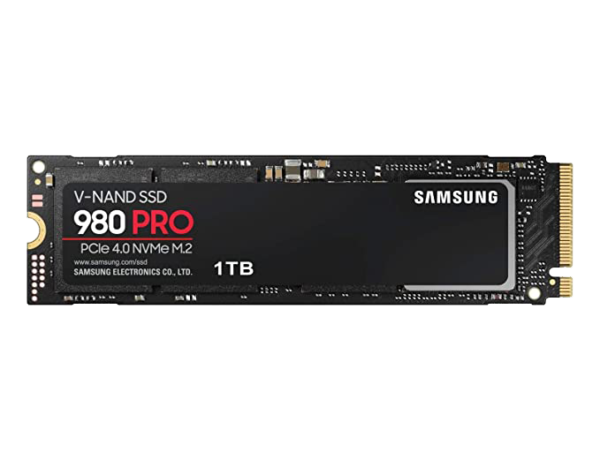 Samsung 980 PRO 1TB PCIe 4.0 NVME M.2 SSD (MZ-V8P1T0BW)