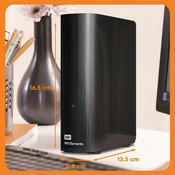 Western Digital 10TB Elements Desktop External Hard Drive - USB 3.0 - Image 2