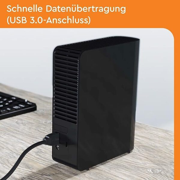 Western Digital 10TB Elements Desktop External Hard Drive - USB 3.0 - Image 4