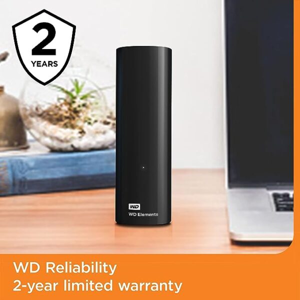 Western Digital 10TB Elements Desktop External Hard Drive - USB 3.0 - Image 6