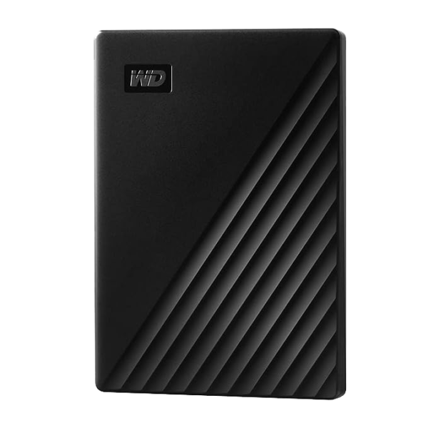 Western Digital WD 5TB My Passport Portable Hard Disk Drive, USB 3.0 with  Automatic Backup, 256 Bit AES Hardware Encryption,Password Protection,Compatible with Windows and Mac, External HDD-Black