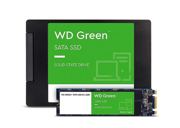 Western Digital WD Green 240 GB 6.35 cm (2.5 inch) SATA III Internal Solid State Drive (WDS240G2G0A) - Image 3