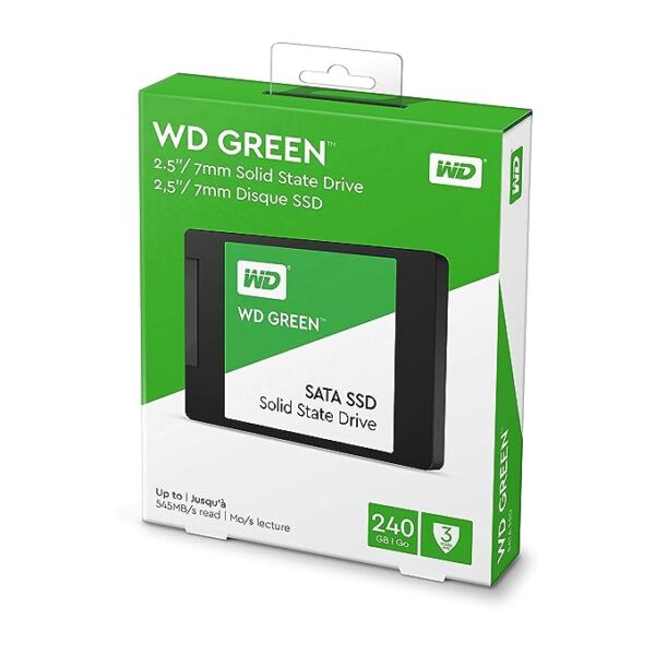 Western Digital WD Green 240 GB 6.35 cm (2.5 inch) SATA III Internal Solid State Drive (WDS240G2G0A) - Image 5