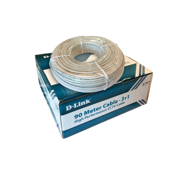 D-Link Standard High Performance CCTV Cable 180m(3+1)