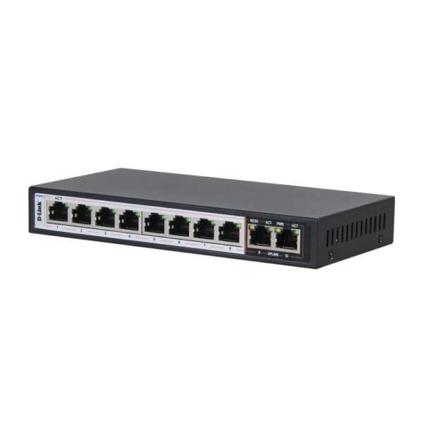 D-Link DES F1010P 8+12  POE 10/100 (UPLINK GIGA)DES F1010P E