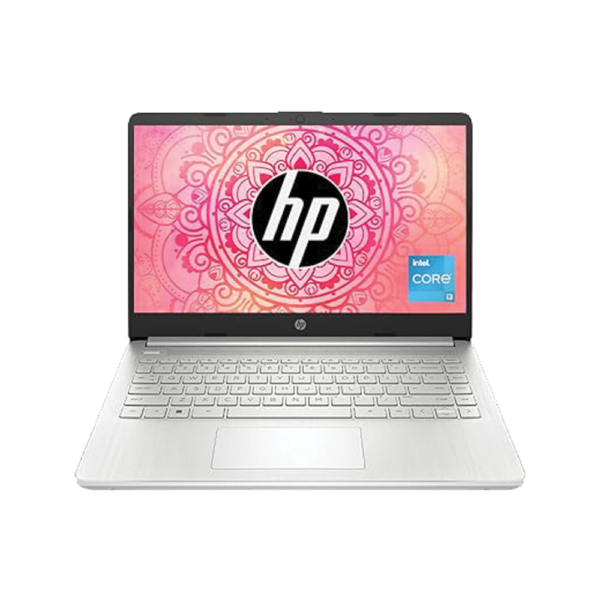 "HP 14S-DQ5138TU LAPTOP--Silver,Core i3 1215U, 8 GB Ram, 512GB SSD, Intel HD Graphics,  Windows 11 Home, MS office -14""FHD Screen, Bag, 1YR Warranty, Alexa "